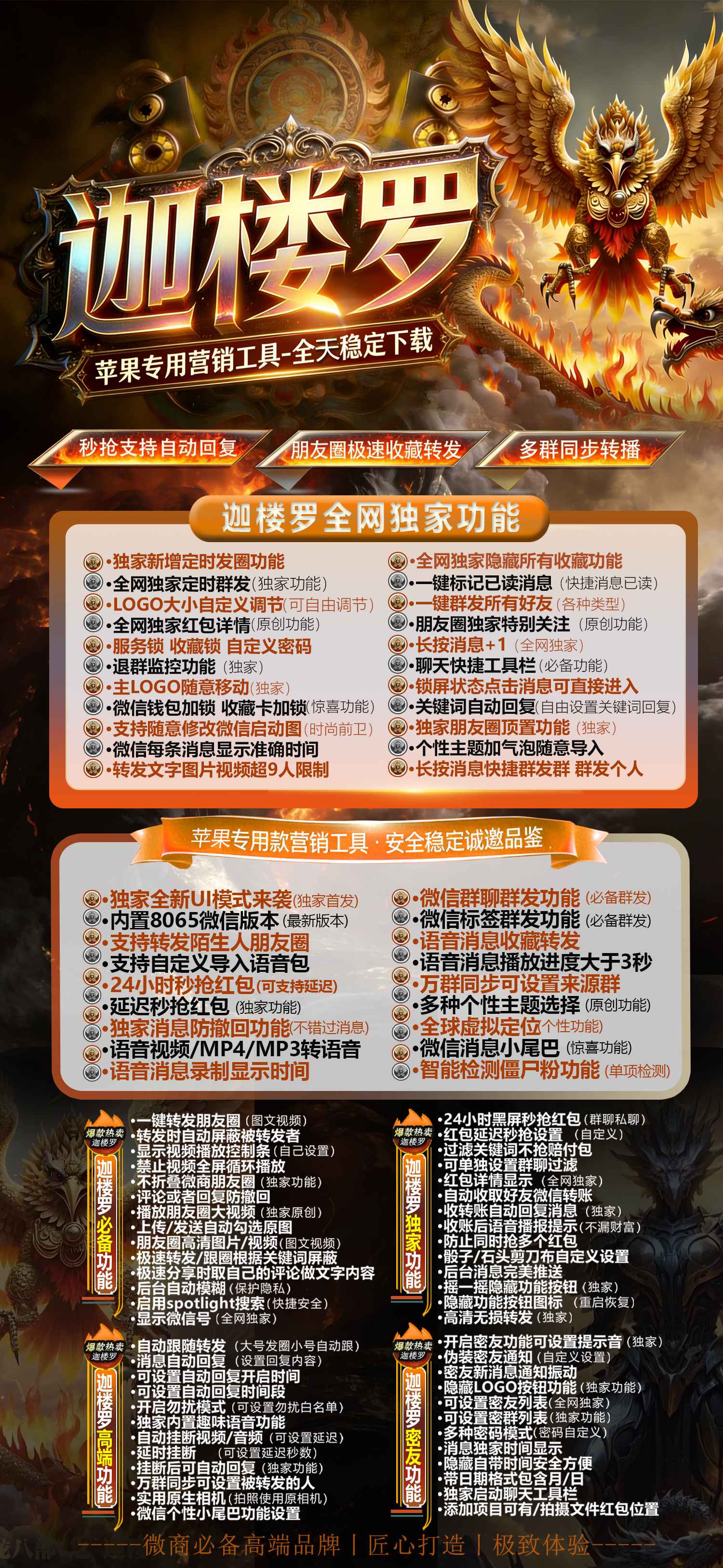 迦楼罗•TF苹果微信多开软件官网,激活码百款功能